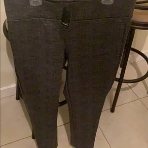 Gray work pants